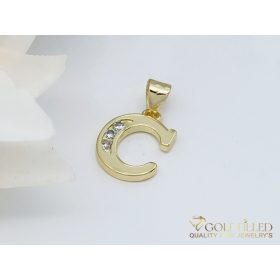 Antyalergiczny wisiorek Goldfilled 23mm, kolor 14K