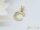 Antyalergiczny wisiorek Goldfilled 23mm, kolor 14K