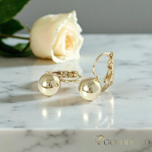 Goldfilled Antyalergiczne Kolczyki 16mm 14K Kolo