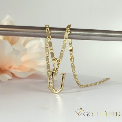 Antyalergiczny naszyjnik „Goldfilled” pozłacany o w kilku rozmiarach i grubośc 2 mm, kolor 14K
