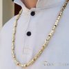 Goldfilled Antyalergiczny Luksusowy Naszyjnik Barakka 70cm Długi i 8-9mm Szeroki (100g ! ) Kolor 14K Multikolor