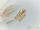 Antyalergiczny wisiorek Goldfilled 23mm, kolor 18K