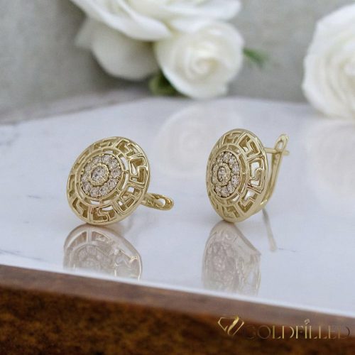 Goldfilled Antyalergiczne Kolczyki 19 mm 14K Kolo