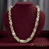 Goldfilled Antyalergiczny Luksusowy Naszyjnik Barakka 70cm Długi i 11mm Szeroki (170g ! ) Kolor 14K Multikolor