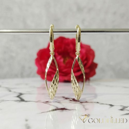 Goldfilled Antyalergiczne Kolczyki 50mm 14K kolor