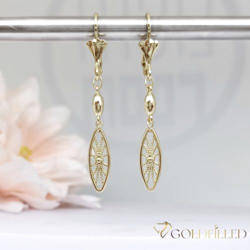 Goldfilled Antyalergiczne Kolczyki 50mm 14K kolor
