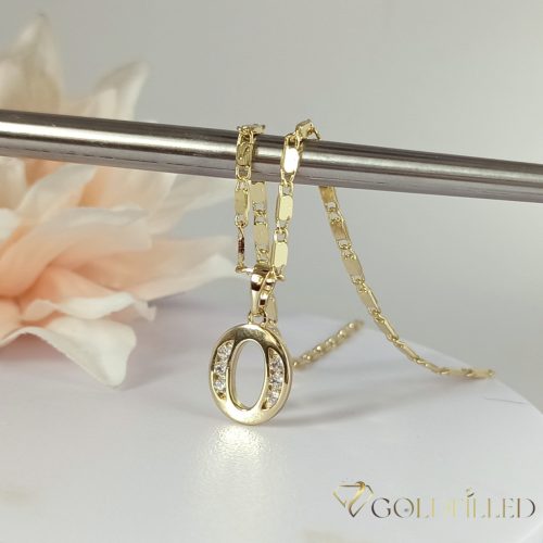 Antyalergiczny naszyjnik „Goldfilled” pozłacany o w kilku rozmiarach i grubośc 2 mm, kolor 14K