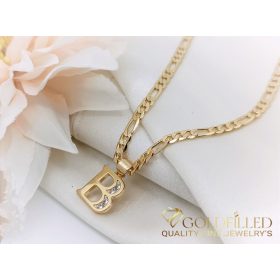 Goldfilled antyalergiczny naszyjnik 50cm/3,8mm 18K kolor	