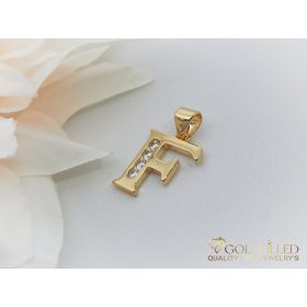 Antyalergiczny wisiorek Goldfilled 23mm, kolor 18K