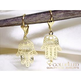 Goldfilled Antyalergiczne kolczyki 43mm kolor 14K