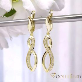 Goldfilled Antyalergiczne Kolczyki 50mm 14K kolor