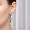 Goldfilled Antyalergiczne Kolczyki 50mm 14K kolor