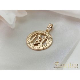 Goldfilled Antyalergiczny Medalik 28mm 18K kolor