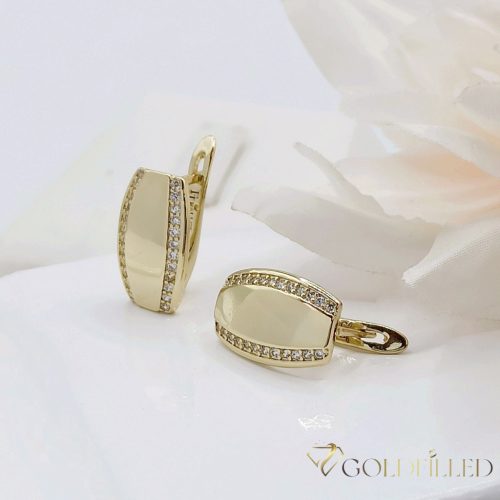 Goldfilled Antyalergiczne Kolczyki 18 mm 14K Kolo