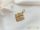 Antyalergiczny wisiorek Goldfilled 32 mm, kolor 18K