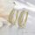 Goldfilled Antyalergiczne Kolczyki 25 mm 14K Kolo