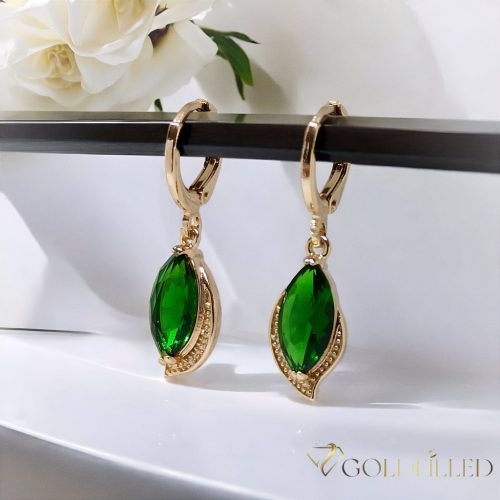 Goldfilled Antyalergiczne Kolczyki 32mm 18K Kolor	