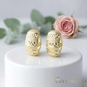 Goldfilled Antyalergiczne Kolczyki 18 mm 14K Kolo