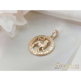 Goldfilled Antyalergiczny Medalik 28mm 18K kolor