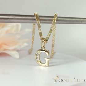   Antyalergiczny naszyjnik „Goldfilled” pozłacany o w kilku rozmiarach i grubośc 2 mm, kolor 14K