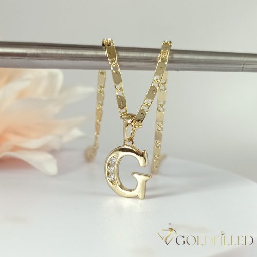 Antyalergiczny naszyjnik „Goldfilled” pozłacany o w kilku rozmiarach i grubośc 2 mm, kolor 14K