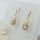 Goldfilled Antyalergiczne kolczyki 34mm kolor 14K