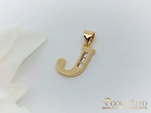 Antyalergiczny wisiorek Goldfilled 23mm, kolor 18K