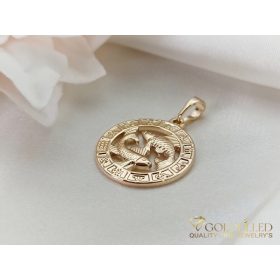 Goldfilled Antyalergiczny Medalik 28mm 18K kolor