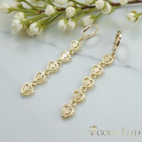 Goldfilled Antyalergiczne Kolczyki 54mm 14K kolor