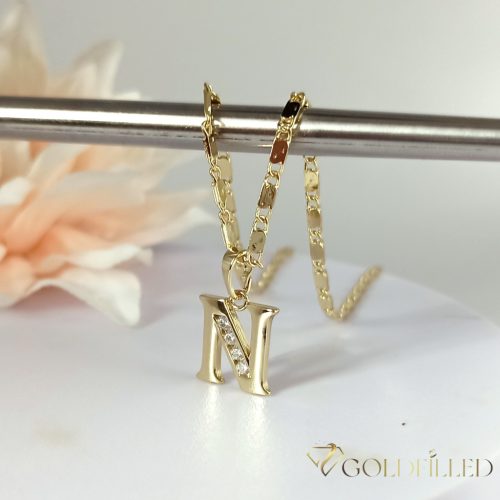 Antyalergiczny naszyjnik „Goldfilled” pozłacany o w kilku rozmiarach i grubośc 2 mm, kolor 14K