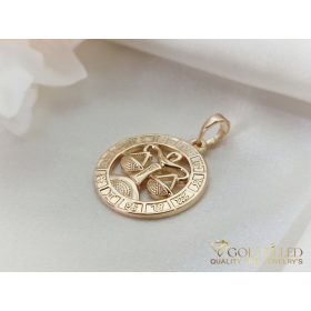 Goldfilled Antyalergiczny Medalik 28mm 18K kolor