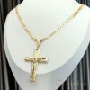  Antyalergiczny naszyjnik Goldfilled 65cm/4mm + wisiorek, kolor 14K