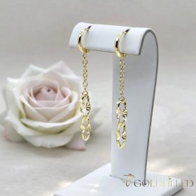 Goldfilled Antyalergiczne Kolczyki 54mm 14K kolor