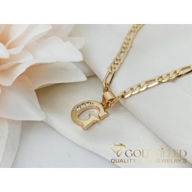 Goldfilled antyalergiczny naszyjnik 50cm/3,8mm 18K kolor	