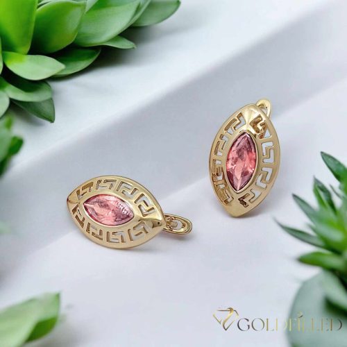Goldfilled Antyalergiczne Kolczyki 20mm 18K Kolor