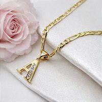 NASZYJNIKI Z LITERAMI